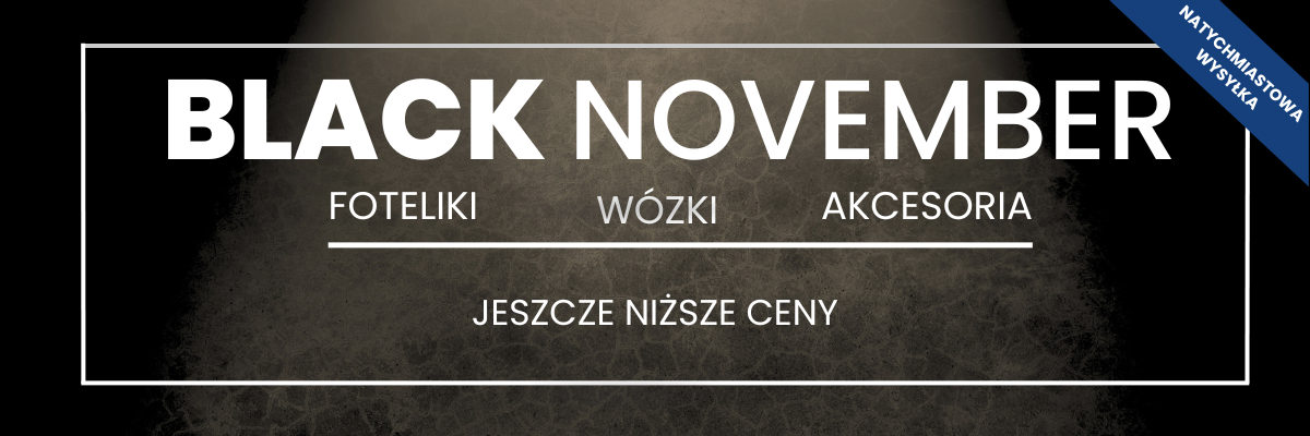 black november bobowózki